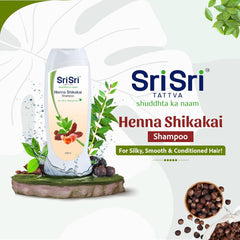 Sri Sri Tattva Ayurvedic Henna Shikakai For Oily To Normal Hair Shampoo 200ml Sri Sri Tattva Ayurvedic Henna Shikakai For Oily To Normal Hair Shampoo 200ml