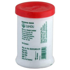 Zandu Ayurvedic Mugdha Rasa Mercury Parad Goli For Grains Tablets Zandu Ayurvedic Mugdha Rasa Mercury Parad Goli For Grains Tablets
