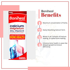 Aimil Ayurvedic Boniheal Suspension Syrup & Tablets Aimil Ayurvedic Boniheal Suspension Syrup & Tablets