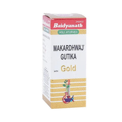 Baidyanath Ayurvedic Makardhwaj Gutika (with Gold) Tablets Baidyanath Ayurvedic Makardhwaj Gutika (with Gold) Tablets