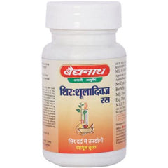 Baidyanath Ayurvedic (Jhansi) Shirahshuladiwajra Ras Tablets Baidyanath Ayurvedic (Jhansi) Shirahshuladiwajra Ras Tablets