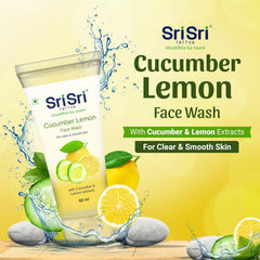 Sri Sri Tattva Shuddhta ka Naam Cucumber Lemon Face Wash 60 ml Sri Sri Tattva Shuddhta ka Naam Cucumber Lemon Face Wash 60 ml