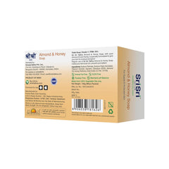 Sri Sri Tattva Almond & Honey For Supple & Protected Skin Soap 100gm Sri Sri Tattva Almond & Honey For Supple & Protected Skin Soap 100gm