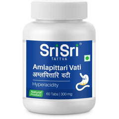 Sri Sri Tattva Ayurvedic Amlapittari Vati 300mg Helps Relieve Hyperacidity 60 Tablets Sri Sri Tattva Ayurvedic Amlapittari Vati 300mg Helps Relieve Hyperacidity 60 Tablets