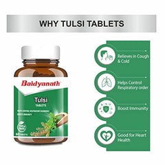 Baidyanath Ayurvedic Tulsi 60 Capsules Baidyanath Ayurvedic Tulsi 60 Capsules