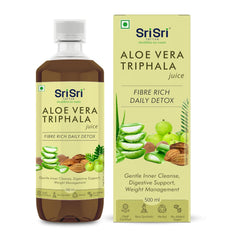 Sri Sri Tattva Ayurvedic Aloe Vera Triphala Juice 500 ml Sri Sri Tattva Ayurvedic Aloe Vera Triphala Juice 500 ml