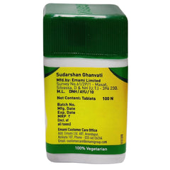 Zandu Ayurvedic Sudarshan Ghanvati Tablets Zandu Ayurvedic Sudarshan Ghanvati Tablets