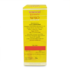 Vicco Turmeric WSO Skin Cream 30gm Vicco Turmeric WSO Skin Cream 30gm