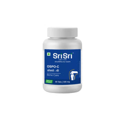 Sri Sri Tattva Ayurvedic Ospo C 500mg Bone Care 60 Tablets Sri Sri Tattva Ayurvedic Ospo C 500mg Bone Care 60 Tablets