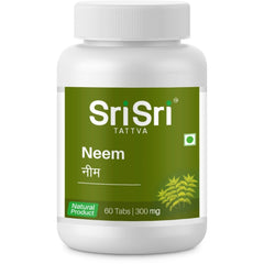 Sri Sri Tattva Ayurvedic Neem 300mg 60 Tablets Sri Sri Tattva Ayurvedic Neem 300mg 60 Tablets