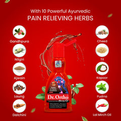 Divisa Herbal Care Ayurvedic Dr.Ortho Strong Oil 60 ML Divisa Herbal Care Ayurvedic Dr.Ortho Strong Oil 60 ML