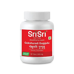 Sri Sri Tattva Ayurvedic Gokshuradi Guggulu 500Mg Urinary Disorders 30 Tablet Sri Sri Tattva Ayurvedic Gokshuradi Guggulu 500Mg Urinary Disorders 30 Tablet