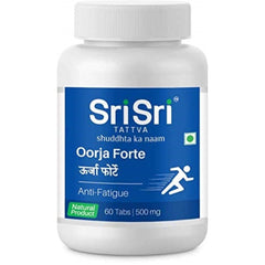 Sri Sri Tattva Ayurvedic Oorja Forte Anti Fatigue 500mg 60 Tablets Sri Sri Tattva Ayurvedic Oorja Forte Anti Fatigue 500mg 60 Tablets