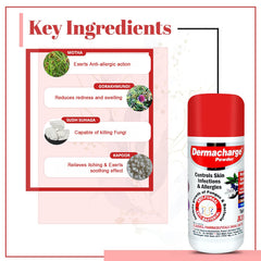 Aimil Ayurvedic Dermacharge Talc Powder Powder Aimil Ayurvedic Dermacharge Talc Powder Powder