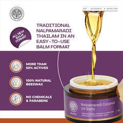 AVP Ayurvedic Nalpamaradi Coconut Oil Balm 40g AVP Ayurvedic Nalpamaradi Coconut Oil Balm 40g