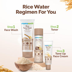 Mamaearth Rice Water Tone Up Face Cream with Rice Water & Niacinamide for Glass Skin 50g Mamaearth Rice Water Tone Up Face Cream with Rice Water & Niacinamide for Glass Skin 50g