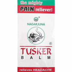 4 X Nagarjuna Ayurvedic Tusker Balm 10Gm 4 X Nagarjuna Ayurvedic Tusker Balm 10Gm