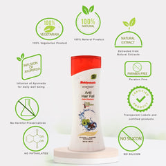 Baidyanath Ayurvedic Anti-Dandruff Herbal With Neem & Ritha Hair Shampoo 100ml Baidyanath Ayurvedic Anti-Dandruff Herbal With Neem & Ritha Hair Shampoo 100ml