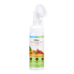 Mamaearth Ubtan Foaming Face Wash with Turmeric and Saffron for Tan Removal 150ml Mamaearth Ubtan Foaming Face Wash with Turmeric and Saffron for Tan Removal 150ml