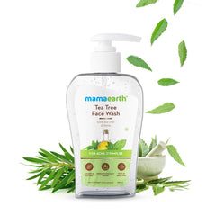 Mamaearth Tea Tree Face Wash with Neem for Acne and Pimples Mamaearth Tea Tree Face Wash with Neem for Acne and Pimples