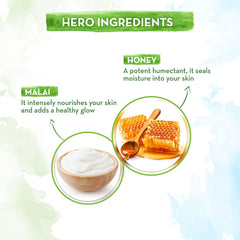 Mamaearth Honey Malai Cold Cream with Honey & Malai For Nourishing Glow 200g Mamaearth Honey Malai Cold Cream with Honey & Malai For Nourishing Glow 200g