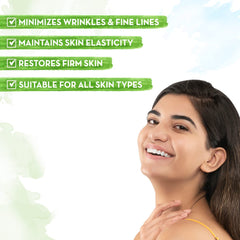 Mamaearth Bye Bye Wrinkles Face Cream with Green Tea & Collagen for Wrinkles & Fine Lines 30g Mamaearth Bye Bye Wrinkles Face Cream with Green Tea & Collagen for Wrinkles & Fine Lines 30g