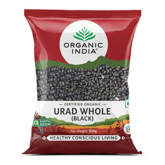 Organic India Urad Whole (Black) 500g Organic India Urad Whole (Black) 500g