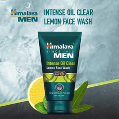 Himalaya Herbal Аюрведическая личная гигиена для мужчин, интенсивное масло, прозрачное лимонное, долговечное, безмасляное средство для умывания кожи лица Himalaya Herbal Аюрведическая личная гигиена для мужчин, интенсивное масло, прозрачное лимонное, долговечное, безмасляное средство для умывания кожи лица