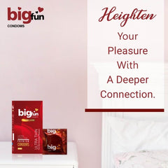 Leeford Bigfun Ultra Thin Condom 10 Piece Leeford Bigfun Ultra Thin Condom 10 Piece