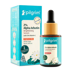 Pilgrim Cosmetics 2% Alpha Arbutin Brightening Serum 30ml Pilgrim Cosmetics 2% Alpha Arbutin Brightening Serum 30ml