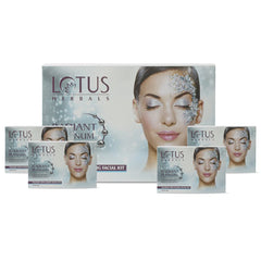 Lotus Herbals Cosmetics Radiant Platinum Cellular Anti Ageing Salon Grade 4 Facial Kit Lotus Herbals Cosmetics Radiant Platinum Cellular Anti Ageing Salon Grade 4 Facial Kit