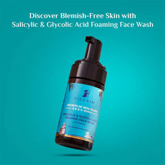 Pilgrim Cosmetics Salicylic & Glycolic Acid Foaming Face Wash 120ml Pilgrim Cosmetics Salicylic & Glycolic Acid Foaming Face Wash 120ml