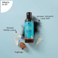Pilgrim Cosmetics Volcanic Lava Ash Face Wash with Yugdugu & White Lotus 100ml Pilgrim Cosmetics Volcanic Lava Ash Face Wash with Yugdugu & White Lotus 100ml