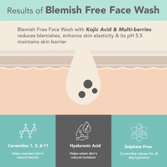 Lotus Cosmetics Derma Botanics Kojic Acid + Multi Berry Blemish Free Facewash 100g Lotus Cosmetics Derma Botanics Kojic Acid + Multi Berry Blemish Free Facewash 100g