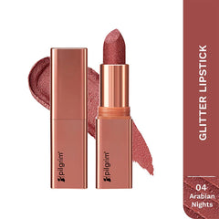 Pilgrim Cosmetics Dubai Bling Glitter Lipstick 4.2.gm Pilgrim Cosmetics Dubai Bling Glitter Lipstick 4.2.gm