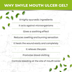 Smyle Ayurvedic Mouth Ulcer Gel Smyle Ayurvedic Mouth Ulcer Gel