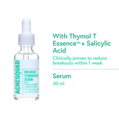 Acne Squad Serum for Active Acne with Thymol T Essence Drop 30ml Acne Squad Serum for Active Acne with Thymol T Essence Drop 30ml