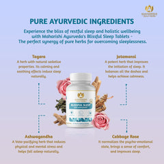 Maharishi Ayurveda Blissful Sleep For Sleep Onset Insomnia 1000mg 60 Tablets Maharishi Ayurveda Blissful Sleep For Sleep Onset Insomnia 1000mg 60 Tablets