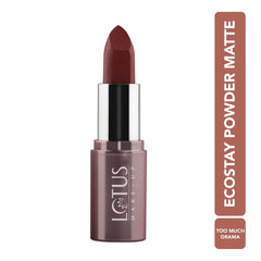 Lotus Make Up Cosmetics Ecostay Powder Matte Lip Color 4.2gm Lotus Make Up Cosmetics Ecostay Powder Matte Lip Color 4.2gm