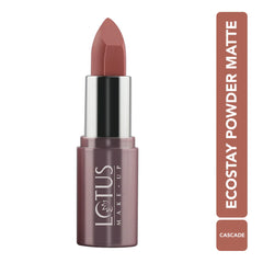 Lotus Make Up Cosmetics Ecostay Powder Matte Lip Color 4.2gm Lotus Make Up Cosmetics Ecostay Powder Matte Lip Color 4.2gm