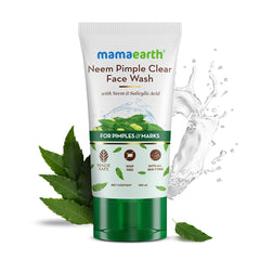 Mamaearth Neem Pimple Clear Face Wash with Neem & Salicylic Acid 150ml Mamaearth Neem Pimple Clear Face Wash with Neem & Salicylic Acid 150ml