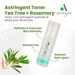 Aaranyaa Astringent Toner Rosemary & Tea Tree 100ml Aaranyaa Astringent Toner Rosemary & Tea Tree 100ml