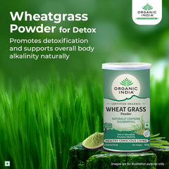Organic India Organic Wheatgrass Powder 100g Organic India Organic Wheatgrass Powder 100g