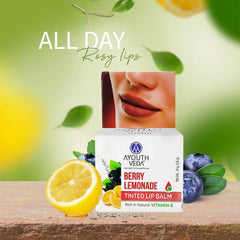 Aimil Ayouthveda Cosmetics Party Swirl Tinted,Chocolate Mint & Berry Lemonade Lip Balm 10g Aimil Ayouthveda Cosmetics Party Swirl Tinted,Chocolate Mint & Berry Lemonade Lip Balm 10g