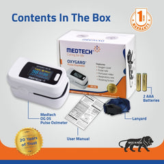 Medtech Caring For Life Oxygard Plus Oxymeter OG 05 Medtech Caring For Life Oxygard Plus Oxymeter OG 05