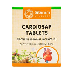 Sitaram Ayurveda Cardiocalm Cardiosap 50 Tablets Sitaram Ayurveda Cardiocalm Cardiosap 50 Tablets