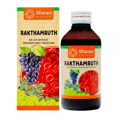 Sitaram Ayurveda Rakthamruth Liquid 200ml Sitaram Ayurveda Rakthamruth Liquid 200ml