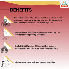 Sandu Ayurvedic Brhat Shwas Kas Chintamani Tablets Sandu Ayurvedic Brhat Shwas Kas Chintamani Tablets