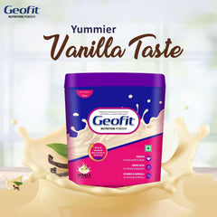 Leeford Geofit Vanilla Flavoured Protein Nutrition Powder 250g Leeford Geofit Vanilla Flavoured Protein Nutrition Powder 250g