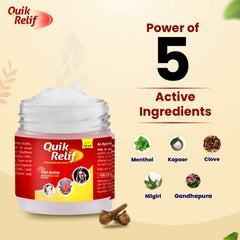 Leeford Quik Relif Balm 10ml Leeford Quik Relif Balm 10ml